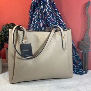 ASAHI TRIPLE SECTION SHOULDER BAG by “nanette lepore” -  NWT